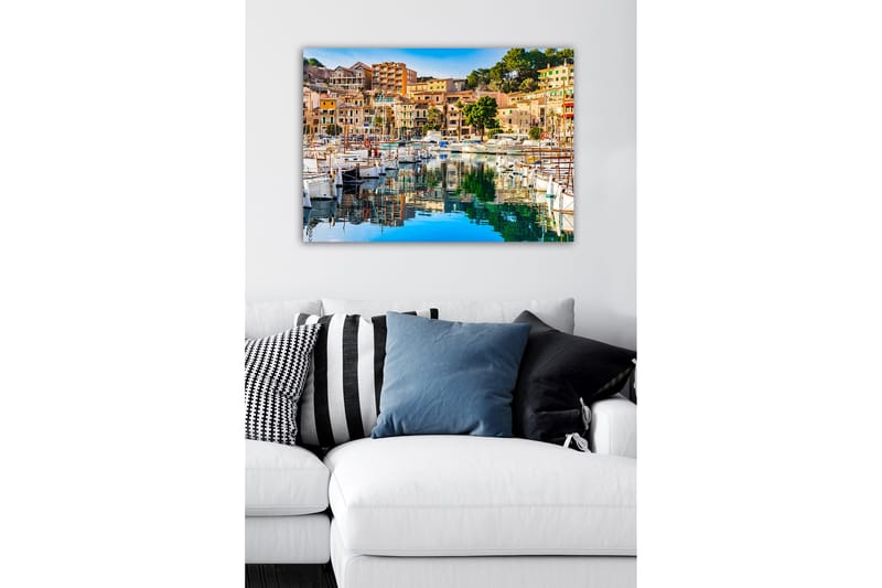 Dekorativ Canvasbilde 50x70 cm - Flerfarget - Interiør - Maleri & posters - Lerretsbilder