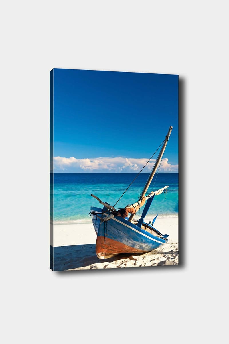 Dekorativ Canvasbilde 50x70 cm - Flerfarget - Interiør - Maleri & posters - Lerretsbilder
