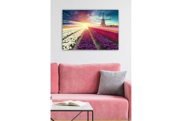 Dekorativ Canvasbilde 50x70 cm - Flerfarget - Interiør - Maleri & posters - Lerretsbilder