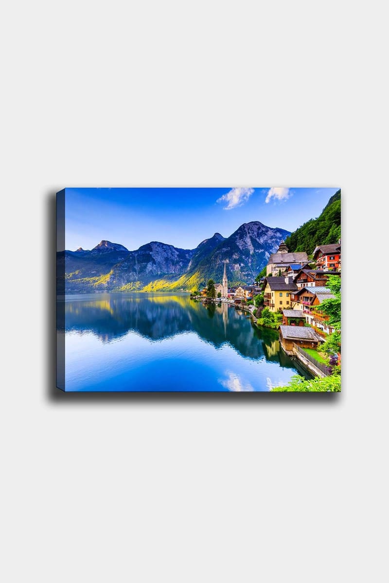 Dekorativ Canvasbilde 50x70 cm - Flerfarget - Interiør - Maleri & posters - Lerretsbilder