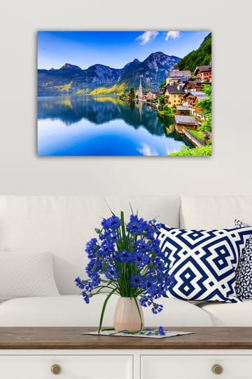 Dekorativ Canvasbilde 50x70 cm - Flerfarget - Interiør - Maleri & posters - Lerretsbilder