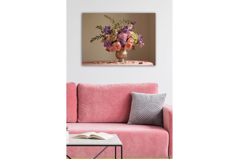 Dekorativ Canvasbilde 50x70 cm - Flerfarget - Interiør - Maleri & posters - Lerretsbilder