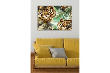 Dekorativ Canvasbilde 50x70 cm - Flerfarget - Interiør - Maleri & posters - Lerretsbilder