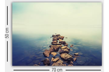 Dekorativ Canvasbilde 50x70 cm - Flerfarget - Interiør - Maleri & posters - Lerretsbilder