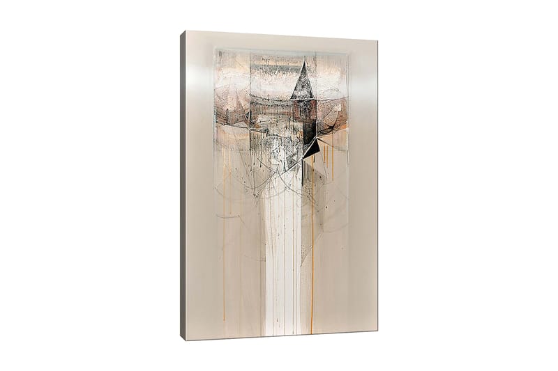 Dekorativ Canvasbilde 50x70 cm - Flerfarget - Interiør - Maleri & posters - Lerretsbilder