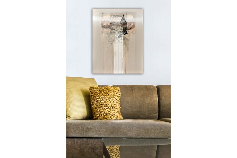 Dekorativ Canvasbilde 50x70 cm - Flerfarget - Interiør - Maleri & posters - Lerretsbilder