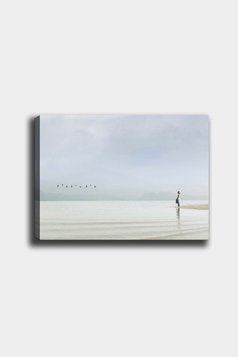 Dekorativ Canvasbilde 50x70 cm - Flerfarget - Interiør - Maleri & posters - Lerretsbilder