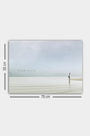 Dekorativ Canvasbilde 50x70 cm - Flerfarget - Interiør - Maleri & posters - Lerretsbilder
