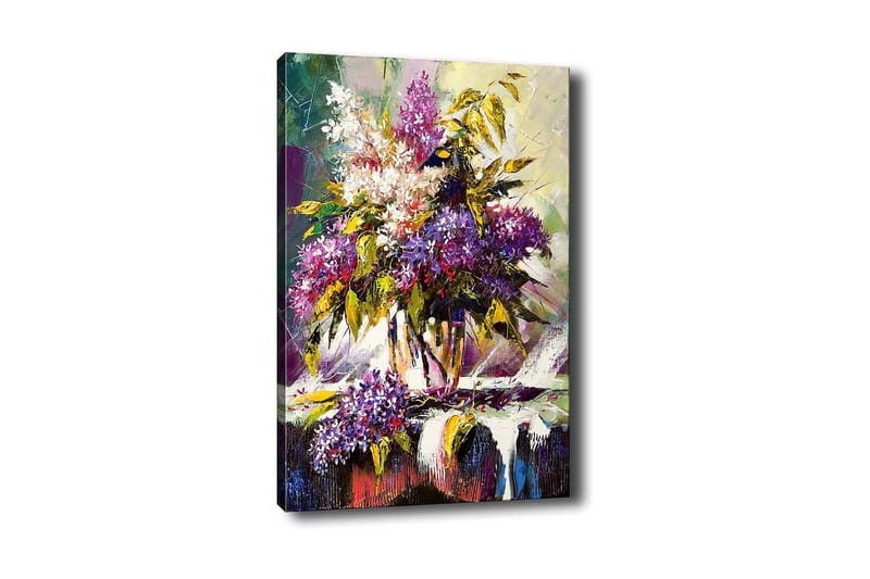 Dekorativ Canvasbilde 50x70 cm - Flerfarget - Interiør - Maleri & posters - Lerretsbilder