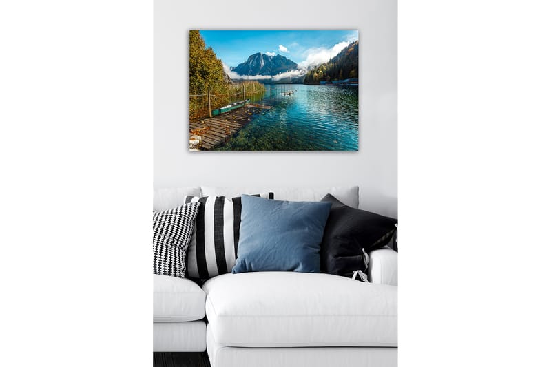 Dekorativ Canvasbilde 50x70 cm - Flerfarget - Interiør - Maleri & posters - Lerretsbilder