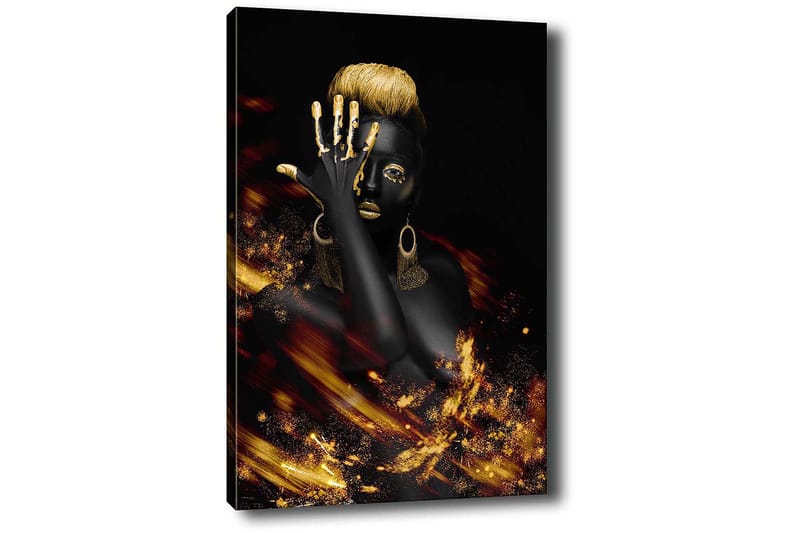 Dekorativ Canvasbilde 50x70 cm - Flerfarget - Interiør - Maleri & posters - Lerretsbilder