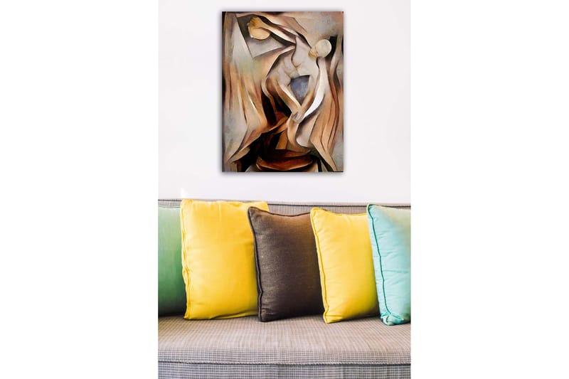 Dekorativ Canvasbilde 50x70 cm - Flerfarget - Interiør - Maleri & posters - Lerretsbilder