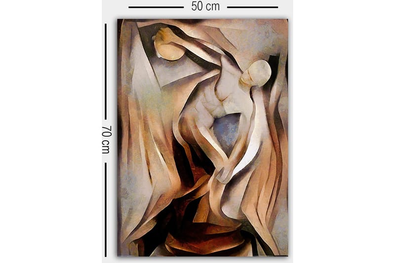 Dekorativ Canvasbilde 50x70 cm - Flerfarget - Interiør - Maleri & posters - Lerretsbilder