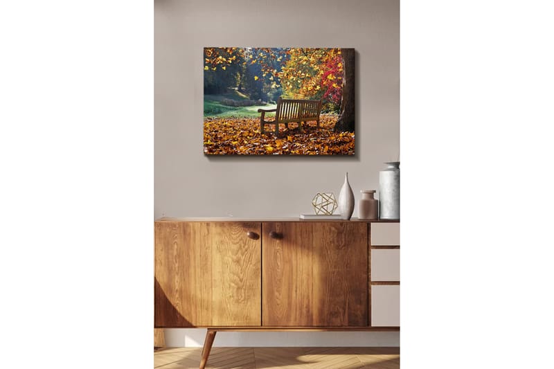 Dekorativ Canvasbilde 50x70 cm - Flerfarget - Interiør - Maleri & posters - Lerretsbilder