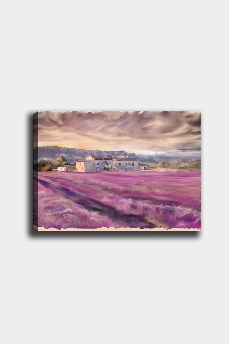 Dekorativ Canvasbilde 50x70 cm - Flerfarget - Interiør - Maleri & posters - Lerretsbilder
