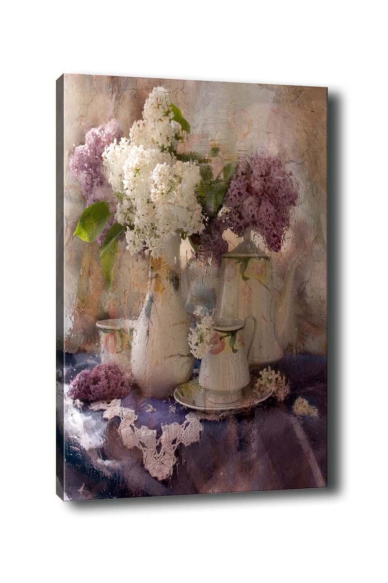 Dekorativ Canvasbilde 50x70 cm - Flerfarget - Interiør - Maleri & posters - Lerretsbilder