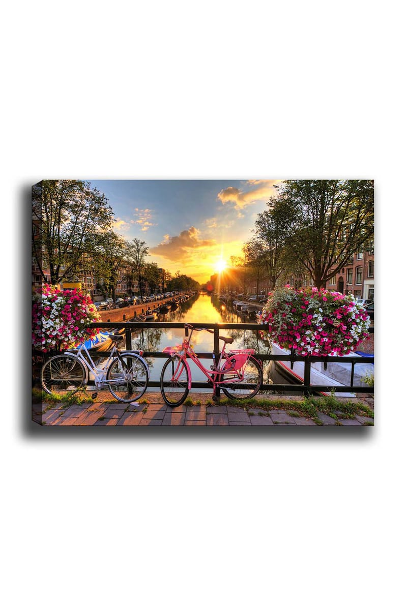 Dekorativ Canvasbilde 50x70 cm - Flerfarget - Interiør - Maleri & posters - Lerretsbilder