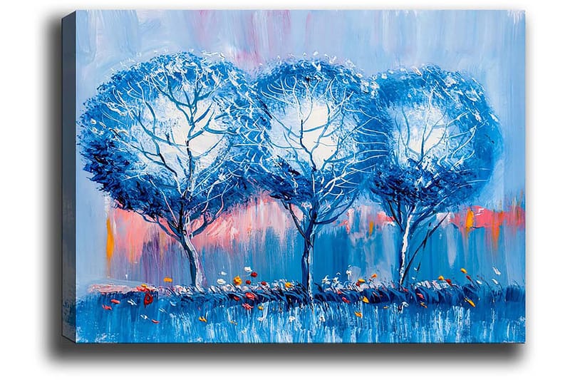 Dekorativ Canvasbilde 50x70 cm - Flerfarget - Interiør - Maleri & posters - Lerretsbilder