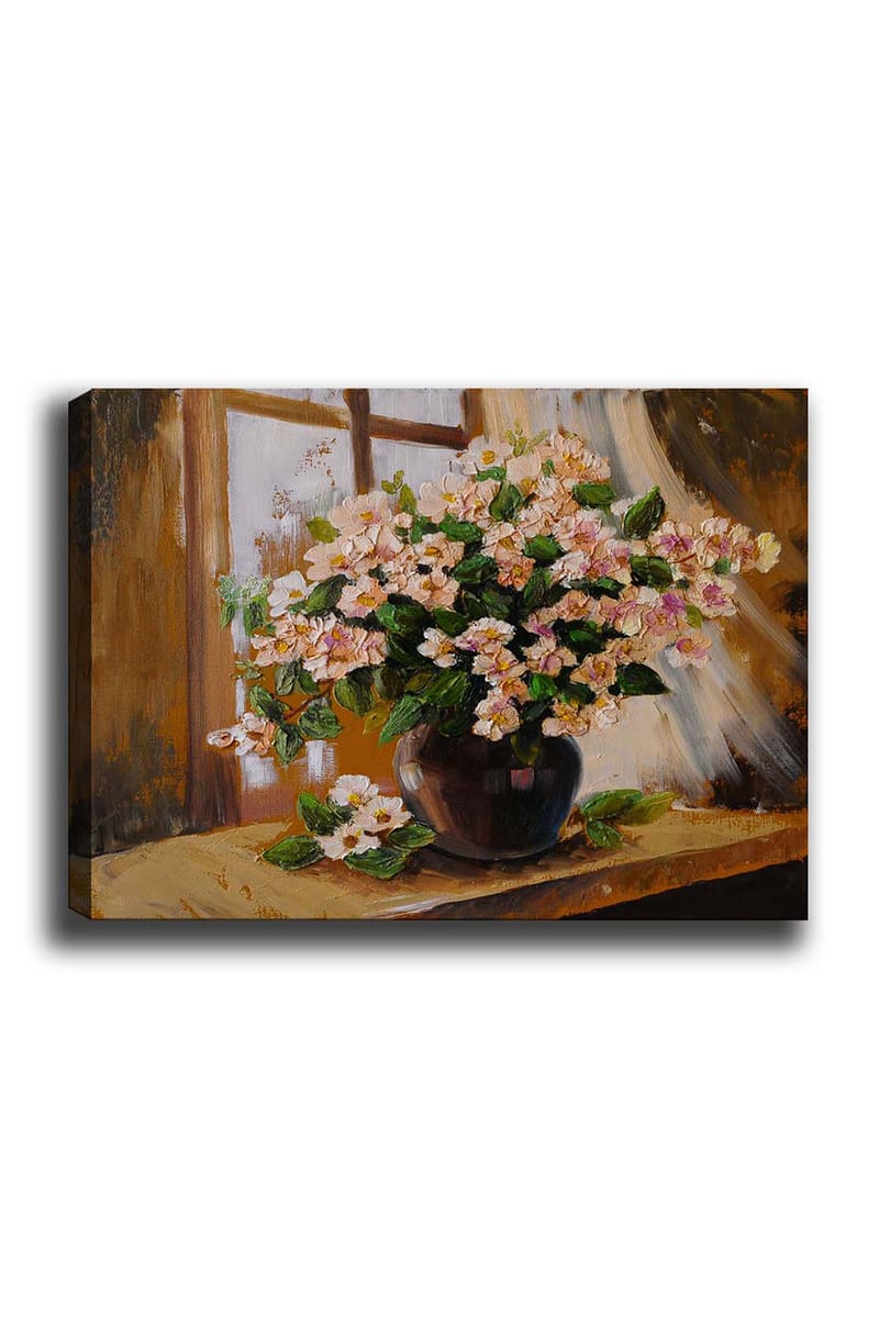 Dekorativ Canvasbilde 50x70 cm - Flerfarget - Interiør - Maleri & posters - Lerretsbilder