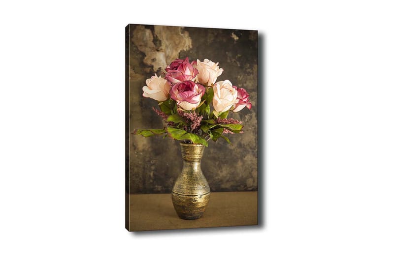 Dekorativ Canvasbilde 50x70 cm - Flerfarget - Interiør - Maleri & posters - Lerretsbilder