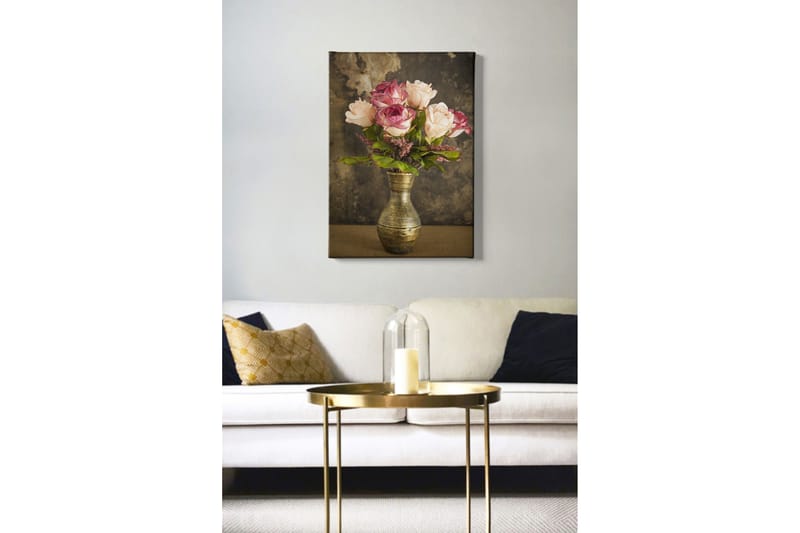 Dekorativ Canvasbilde 50x70 cm - Flerfarget - Interiør - Maleri & posters - Lerretsbilder