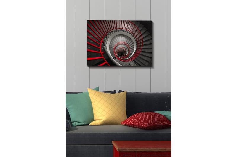Dekorativ Canvasbilde 50x70 cm - Flerfarget - Interiør - Maleri & posters - Lerretsbilder