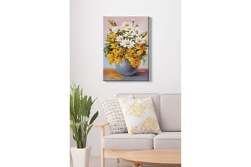 Dekorativ Canvasbilde 50x70 cm - Flerfarget - Interiør - Maleri & posters - Lerretsbilder