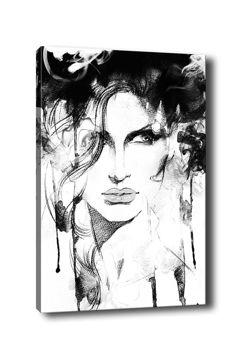 Dekorativ Canvasbilde 50x70 cm - Flerfarget - Interiør - Maleri & posters - Lerretsbilder