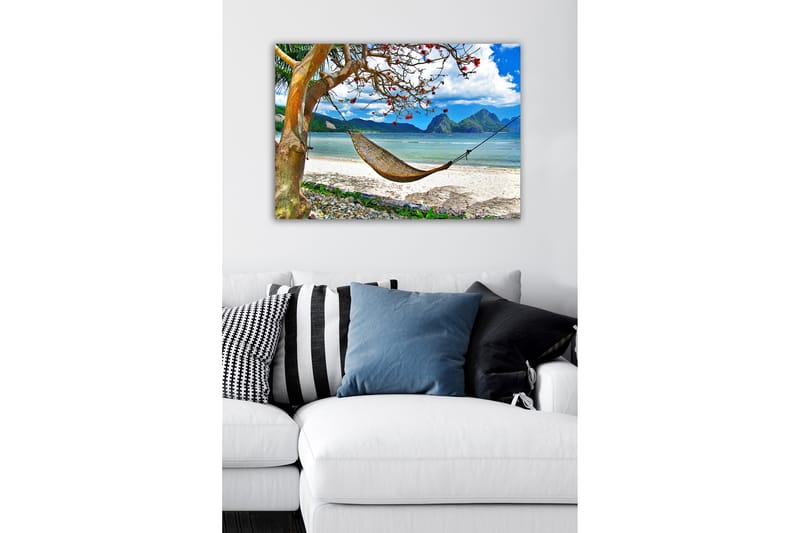 Dekorativ Canvasbilde 50x70 cm - Flerfarget - Interiør - Maleri & posters - Lerretsbilder