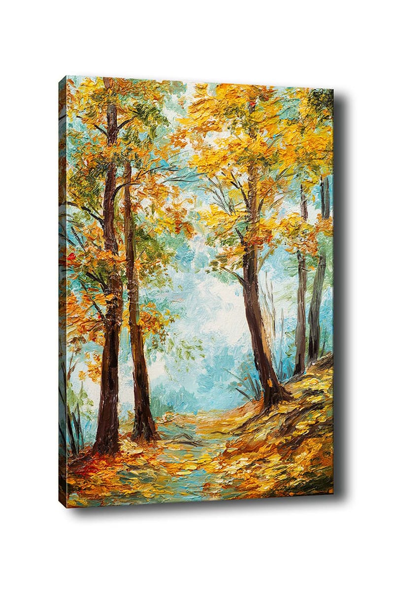 Dekorativ Canvasbilde 50x70 cm - Flerfarget - Interiør - Maleri & posters - Lerretsbilder