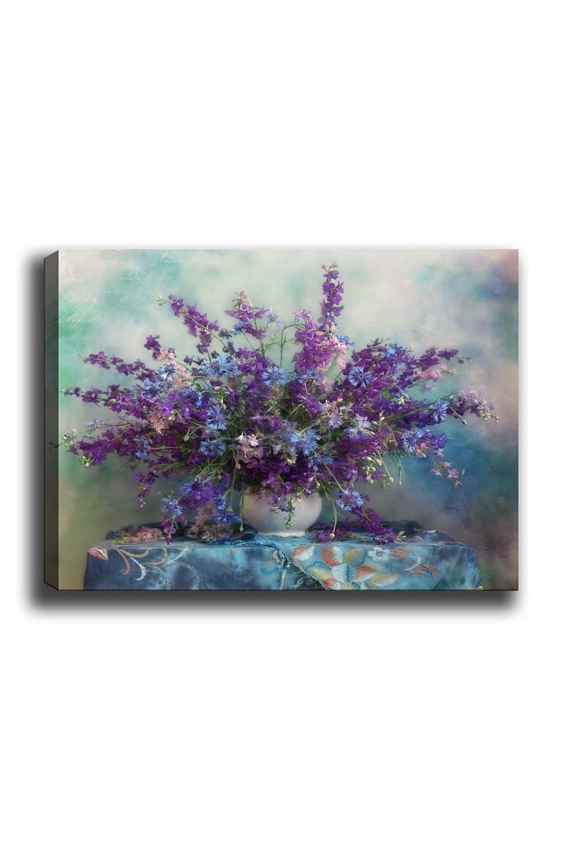 Dekorativ Canvasbilde 50x70 cm - Flerfarget - Interiør - Maleri & posters - Lerretsbilder