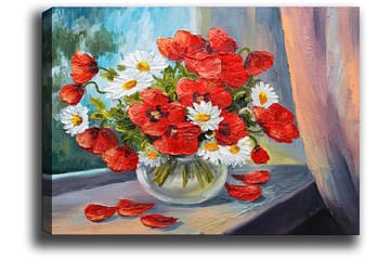 Dekorativ Canvasbilde 50x70 cm - Flerfarget - Interiør - Maleri & posters - Lerretsbilder