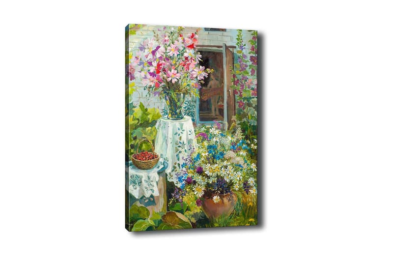 Dekorativ Canvasbilde 50x70 cm - Flerfarget - Interiør - Maleri & posters - Lerretsbilder