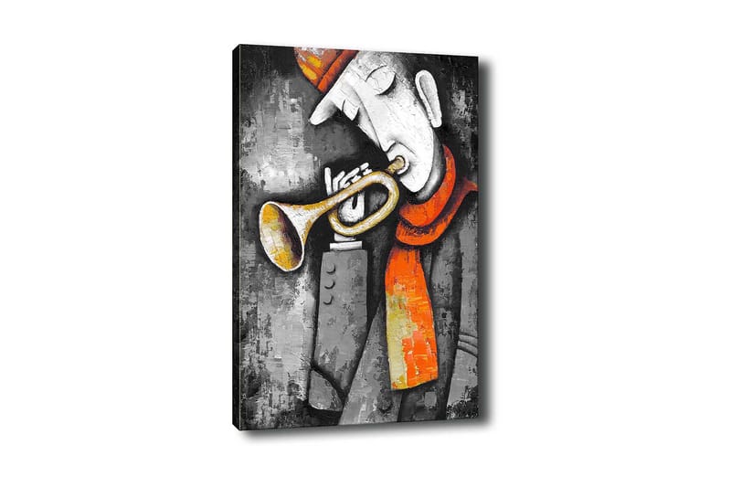 Dekorativ Canvasbilde 50x70 cm - Flerfarget - Interiør - Maleri & posters - Lerretsbilder