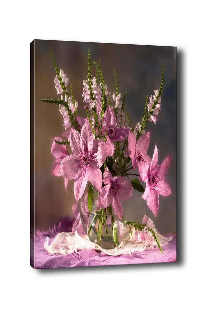 Dekorativ Canvasbilde 50x70 cm - Flerfarget - Interiør - Maleri & posters - Lerretsbilder