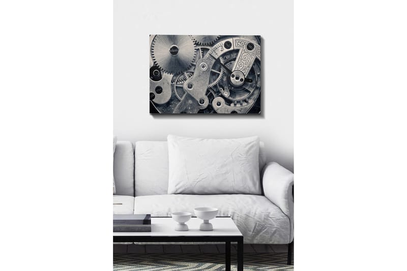Dekorativ Canvasbilde 50x70 cm - Flerfarget - Interiør - Maleri & posters - Lerretsbilder