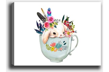 Dekorativ Canvasbilde 50x70 cm - Flerfarget - Interiør - Maleri & posters - Lerretsbilder