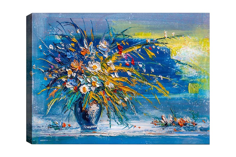 Dekorativ Canvasbilde 50x70 cm - Flerfarget - Interiør - Maleri & posters - Lerretsbilder