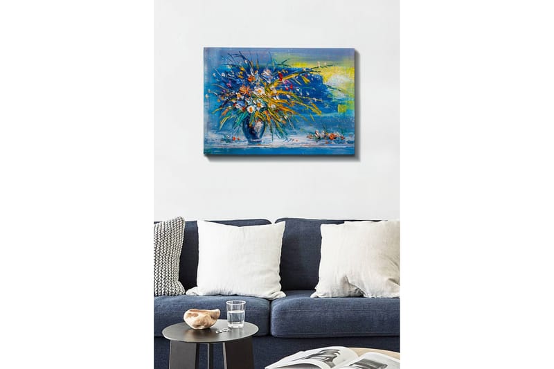 Dekorativ Canvasbilde 50x70 cm - Flerfarget - Interiør - Maleri & posters - Lerretsbilder