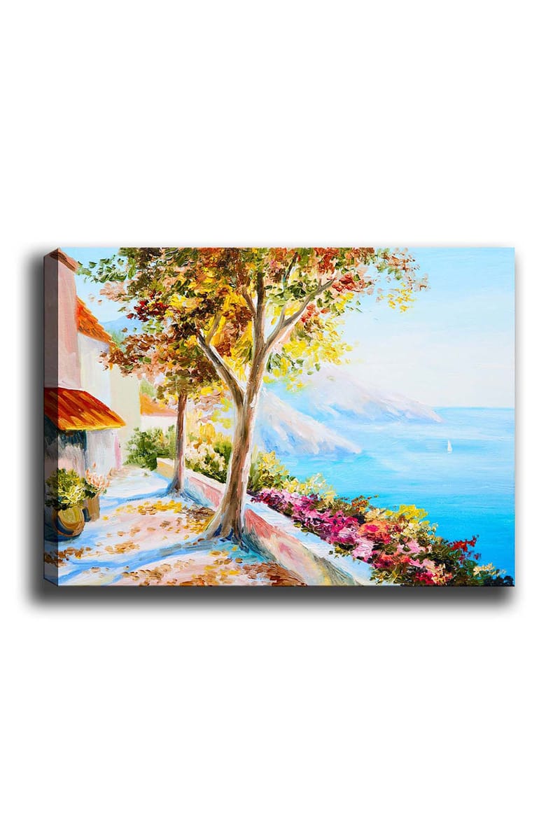 Dekorativ Canvasbilde 50x70 cm - Flerfarget - Interiør - Maleri & posters - Lerretsbilder
