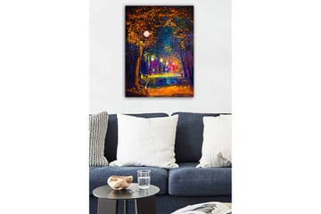 Dekorativ Canvasbilde 50x70 cm - Flerfarget - Interiør - Maleri & posters - Lerretsbilder