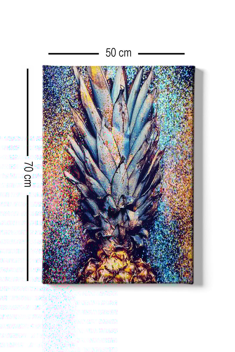 Dekorativ Canvasbilde 50x70 cm - Flerfarget - Interiør - Maleri & posters - Lerretsbilder