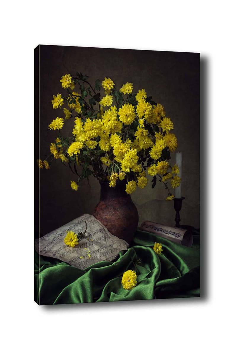 Dekorativ Canvasbilde 50x70 cm - Flerfarget - Interiør - Maleri & posters - Lerretsbilder