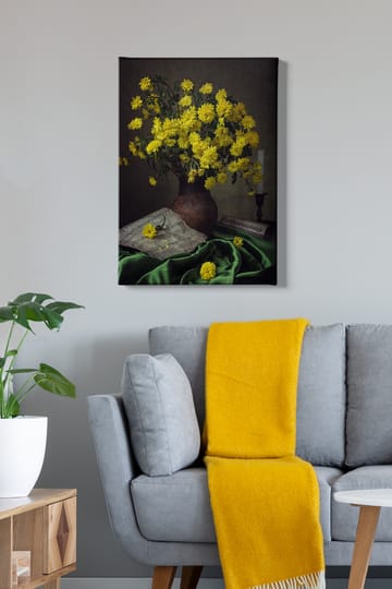 Dekorativ Canvasbilde 50x70 cm - Flerfarget - Interiør - Maleri & posters - Lerretsbilder