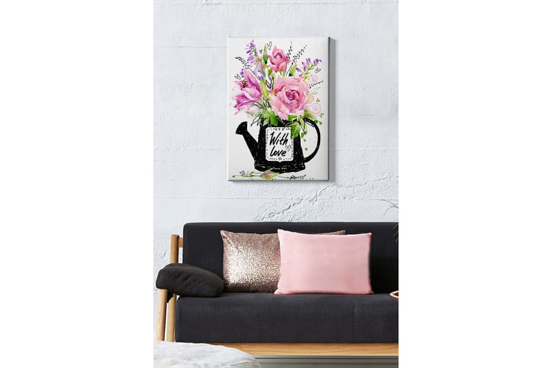 Dekorativ Canvasbilde 50x70 cm - Flerfarget - Interiør - Maleri & posters - Lerretsbilder