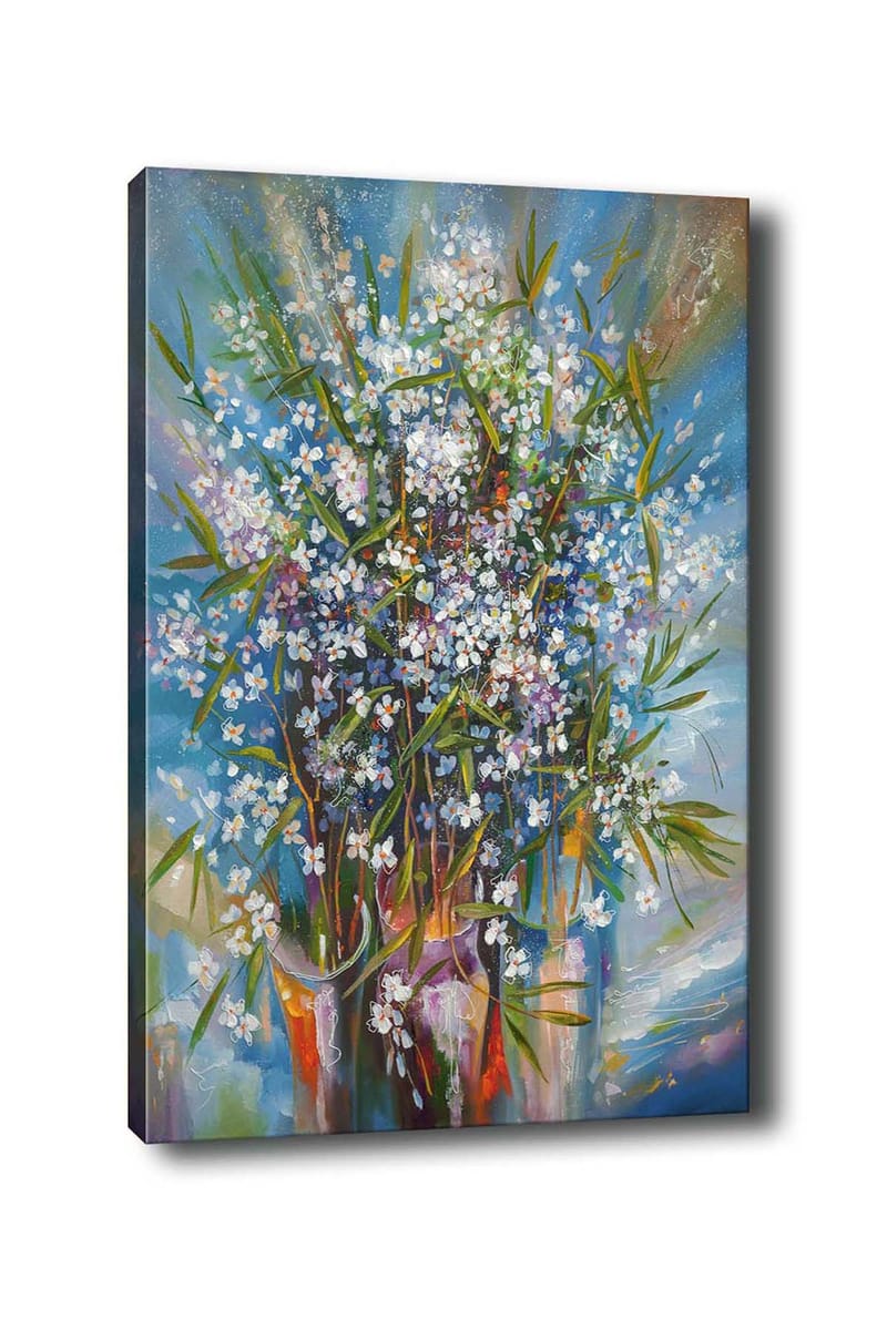 Dekorativ Canvasbilde 50x70 cm - Flerfarget - Interiør - Maleri & posters - Lerretsbilder