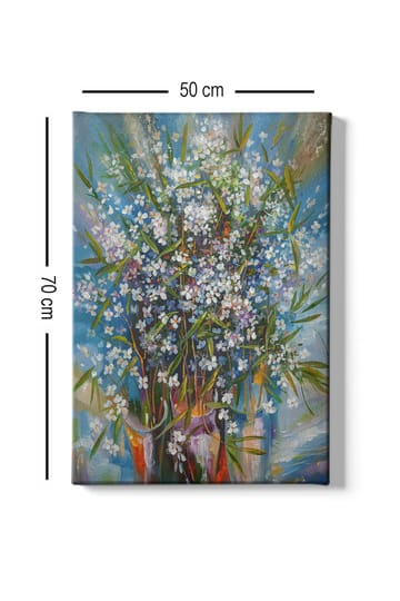 Dekorativ Canvasbilde 50x70 cm - Flerfarget - Interiør - Maleri & posters - Lerretsbilder
