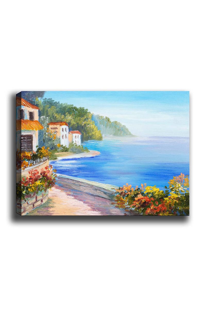 Dekorativ Canvasbilde 50x70 cm - Flerfarget - Interiør - Maleri & posters - Lerretsbilder