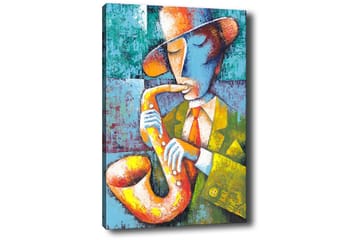 Dekorativ Canvasbilde 50x70 cm - Flerfarget - Interiør - Maleri & posters - Lerretsbilder