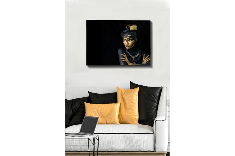 Dekorativ Canvasbilde 50x70 cm - Flerfarget - Interiør - Maleri & posters - Lerretsbilder